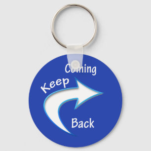 Chaveiro Cadeia de teclas KeepComingBack