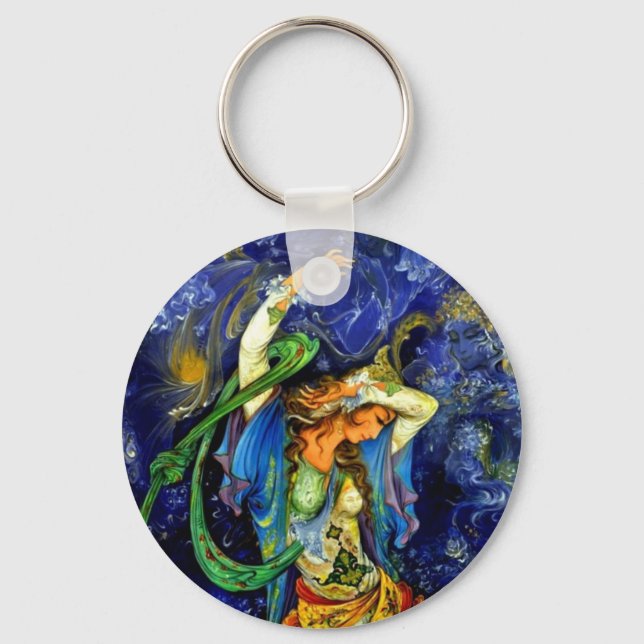 Chaveiro cadeia de teclas miniatura persa (Frente)