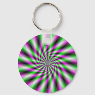 Chaveiro Cadeia de teclas neon spinning Wheel