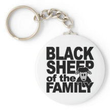 Cadeia de teclas SHEEP PRETO