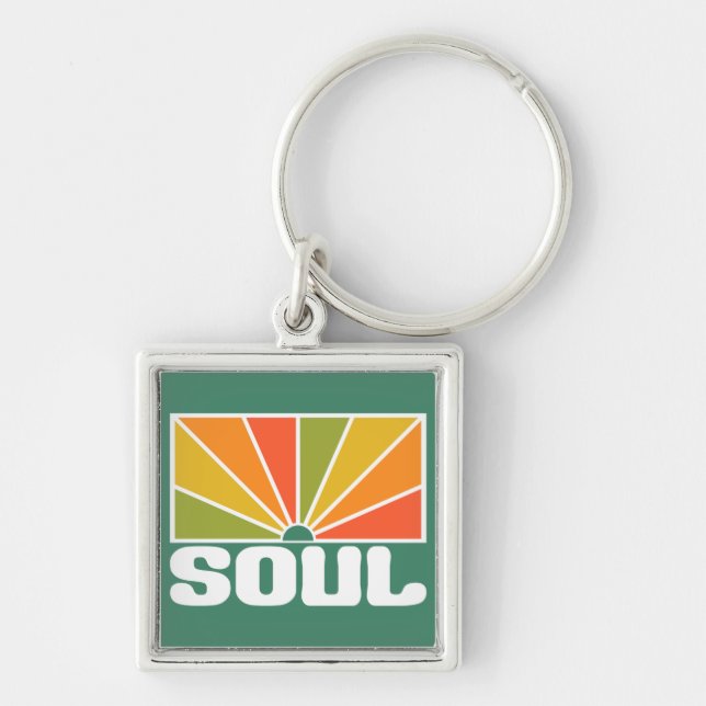 Chaveiro cadeia de teclas SOUL (Frente)