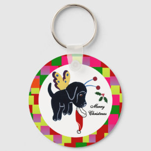 Chaveiro Cadeias-chave Black Labrador