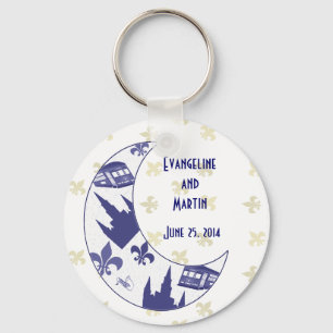 Chaveiro Cadeias-Chave de Moon City Crescent