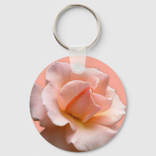 Chaveiro Cadeias-Chave Selvagens Rosa Peach Rosa Wildflower