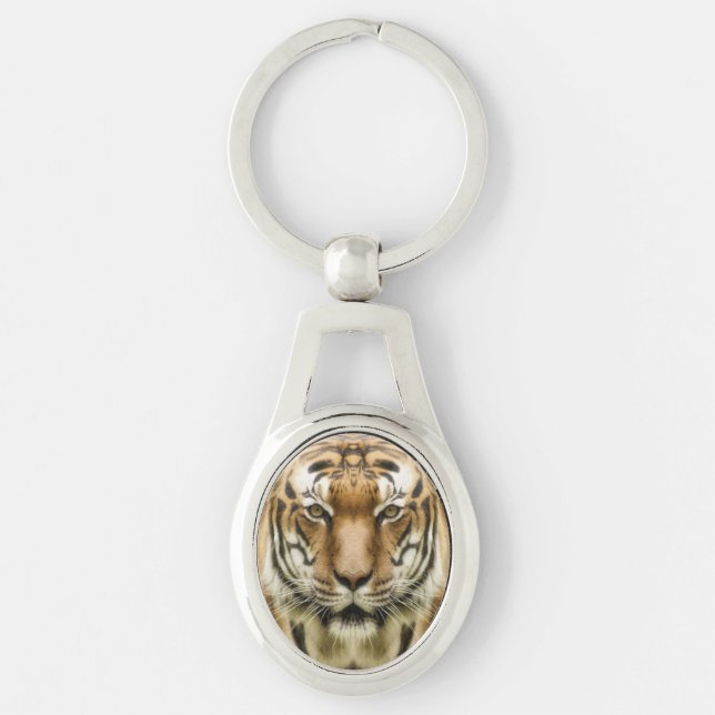 Chaveiro Cadeias-chave Tiger Close-Up (Frente)