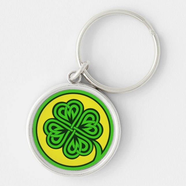 Chaveiro Cadeias-chave Tribal Shamrock (Frente)