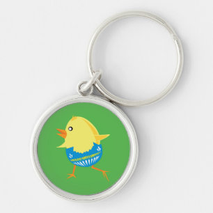 Chaveiro cadeias de chaves personalizadas do Pintinho pásco