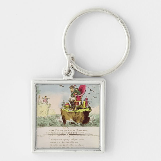 Chaveiro Cadeira óssea da Ilha de Elba, publicada por S. (Frente)