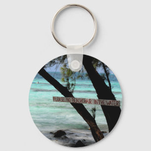Chaveiro Cadeiras de Praia Rum Point Grand Cayman