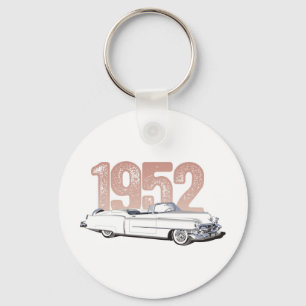 Chaveiro Cadillac 1952 Cupé De Ville, convertible branco