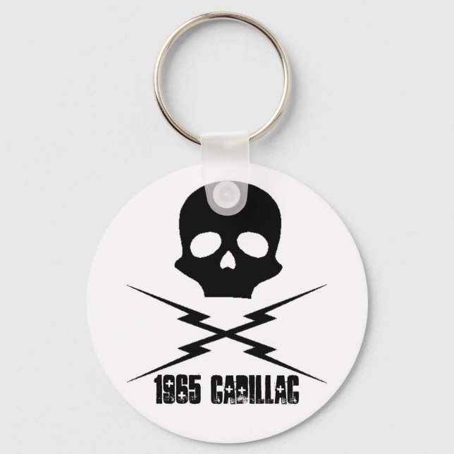 Chaveiro Cadillac Skull Key Chain (Frente)