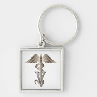 Chaveiro Caduceus veterinário
