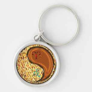 Chaveiro Cães de Cereais e Madeira