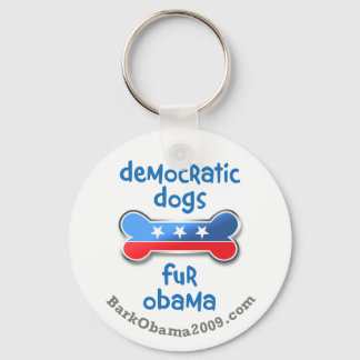Chaveiro Cães Democratas para Obama 2009