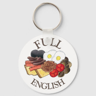Chaveiro Café da Manhã em Inglês, Reino Unido, Comida Cuisi
