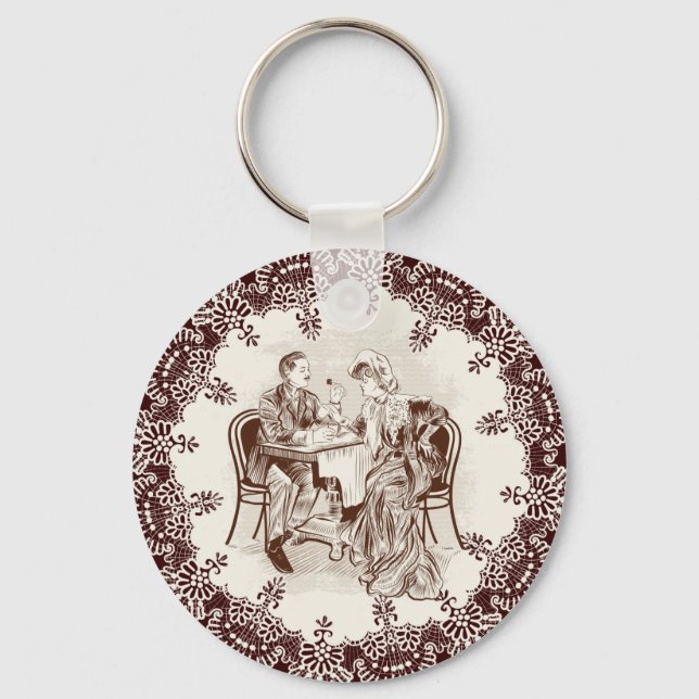 Chaveiro café e amor (Frente)