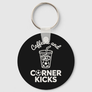 Chaveiro Café e Chutes de Canto Equipe Jogador Café e S