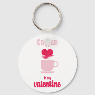 Chaveiro Café É Meu Namorados   Oferta de namorados engra