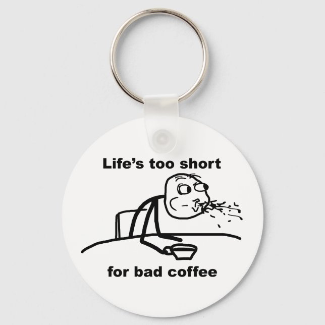 Chaveiro Café Incorreto (Frente)