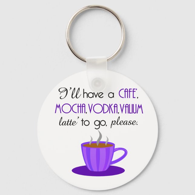 Chaveiro Cafe Latte (Frente)
