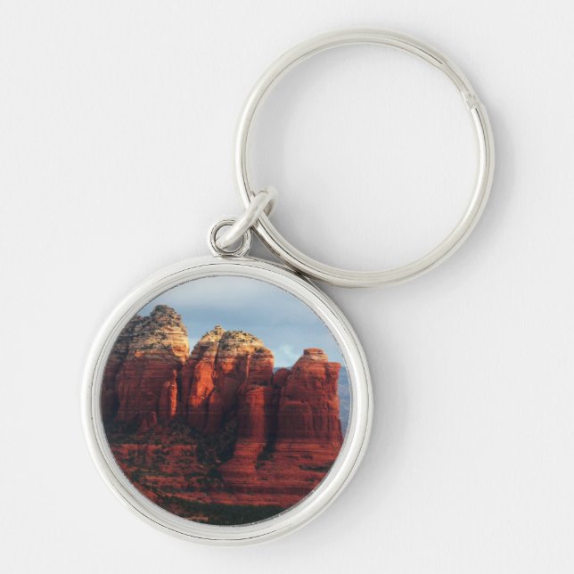 Chaveiro Café Nublado Rocha Pot em Sedona Arizona (Frente)
