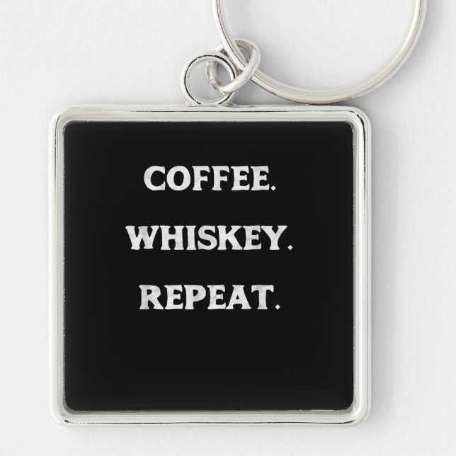 Chaveiro Café Whiskey Repetir (Frente)