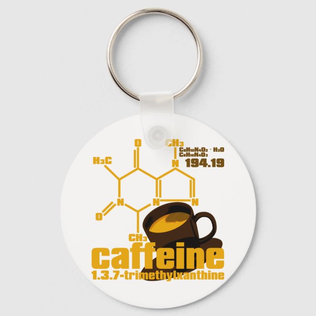 Chaveiro Caffeine (Frente)