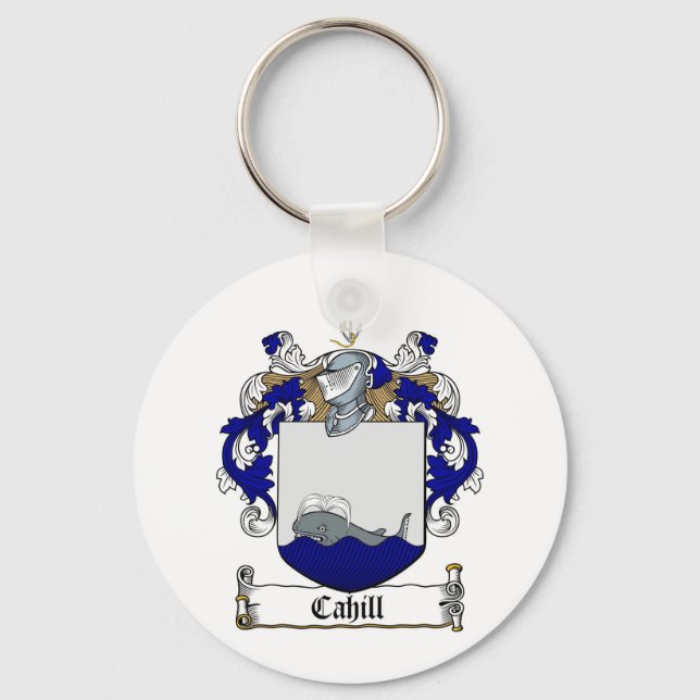 CHAVEIRO CAHILL FAMILL CREST - CAHILL CASACO DE ARMAS (Frente)