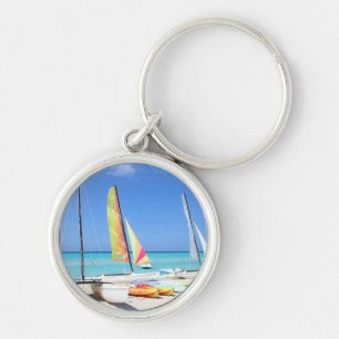Chaveiro Caiaque, catamarãs e praia cubana de Kayaks