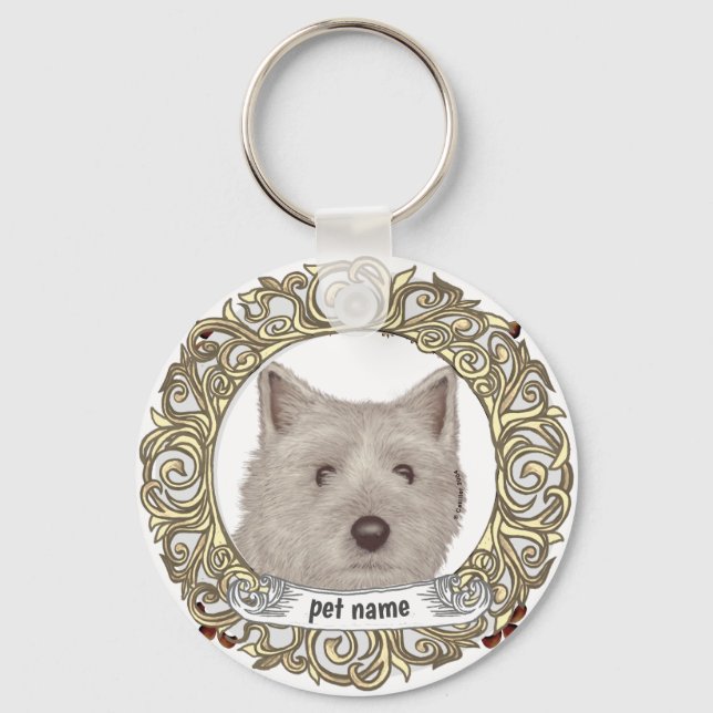 Chaveiro Cairn Terrier (Frente)