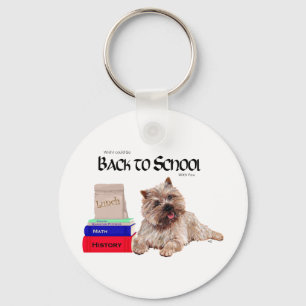 Chaveiro Cairn Terrier de Volta às Aulas