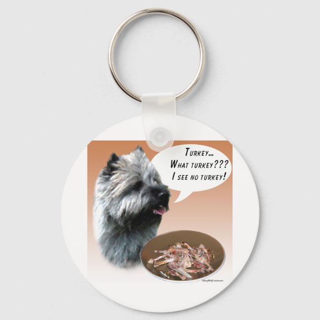 Chaveiro Cairn Terrier Turquia (Frente)