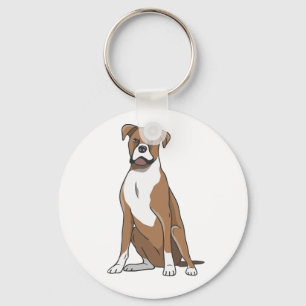 Chaveiro Caixa de Cachorro de Desenho Animado Fofo Amante d