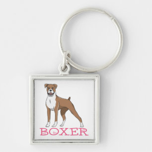 Chaveiro Caixa de Cachorro de Desenho Animado Fofo Amante d