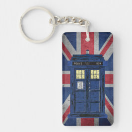 Chaveiro Caixa de Chamada Pública da Polícia Azul - Viagem