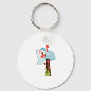 Chaveiro Caixa de Correio do namorados