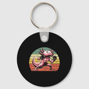 Chaveiro Caixa de Excelente do Axolotl Boxer Boxer do Estil