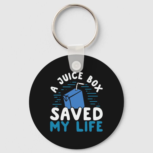 Chaveiro Caixa de Juice de Sensibilização para Diabetes Tip (Frente)