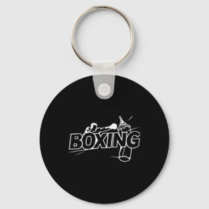 Chaveiro Caixa de Lutadores de Boxe Kickboxing Amante do Bo