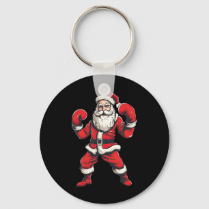 Chaveiro Caixa de Natal do Papai Noel Boxe Kickboxing Natal