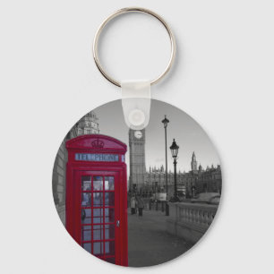 Chaveiro Caixa de telefone vermelha de Londres