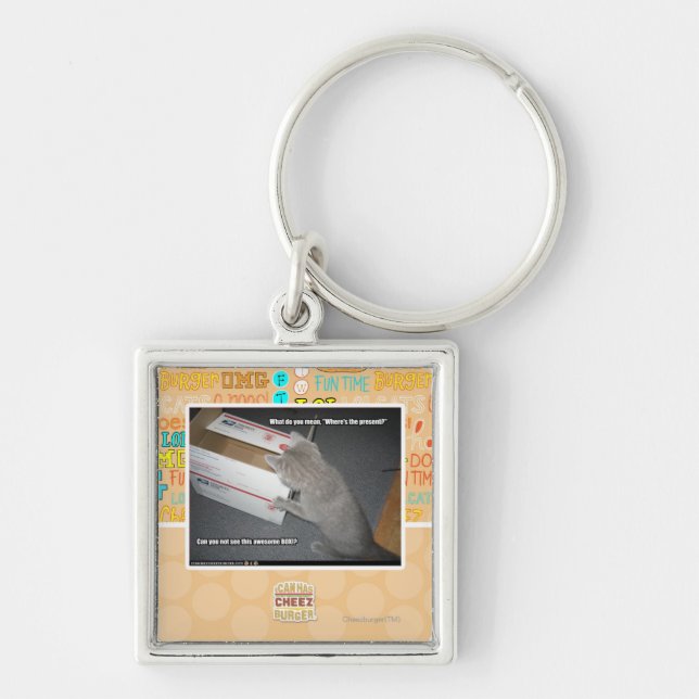 Chaveiro Caixa impressionante (Frente)