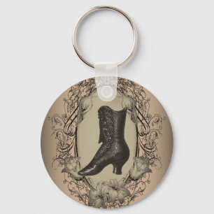 Chaveiro Calçado vitoriano parisiense retro-modista