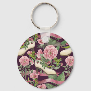 Chaveiro Calçados de alto salto, , Rosas, dama da vinheta b