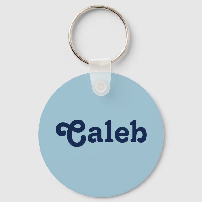 Chaveiro Caleb de Cadeia de Chave (Frente)