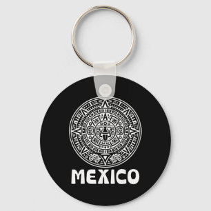 Chaveiro Calendário Asteca Futebol México Fã de Futebol Org