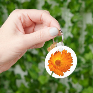 Chaveiro - Calendula na haste