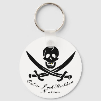 Chaveiro Calico Jack Nassau Pirate Flag Jolly Roger