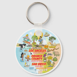 Chaveiro California Beach Life