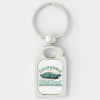 Chaveiro California Carro Antigo Metalizado Costa Oeste